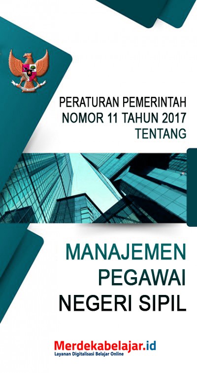 Peraturan Pemerintah Nomor 11 Tahun 2017 Tentang Manajemen Pegawai Negeri Sipil